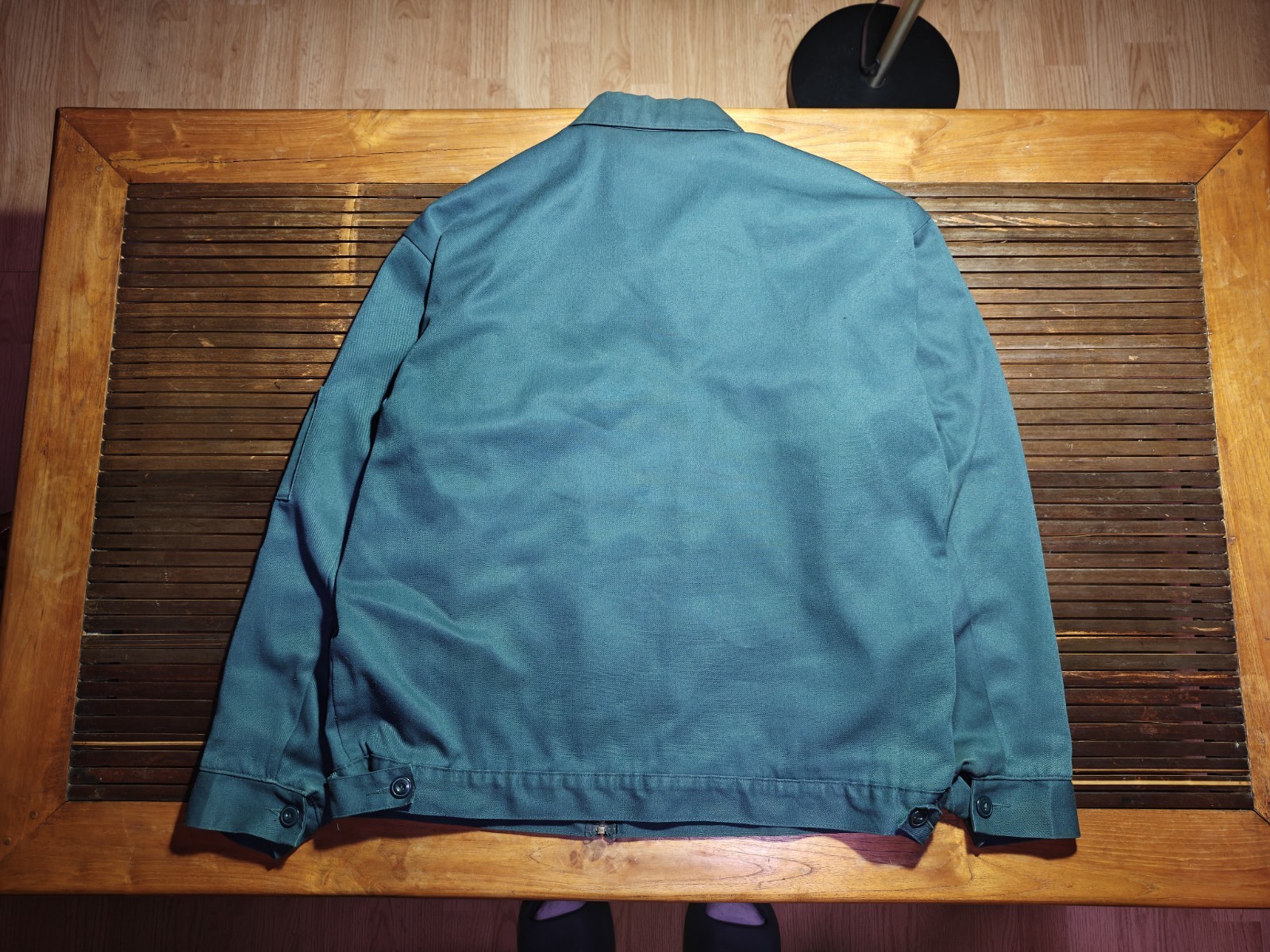 Red Kap 80’s-90’s Green Mechanic Work Jacket Size -Large