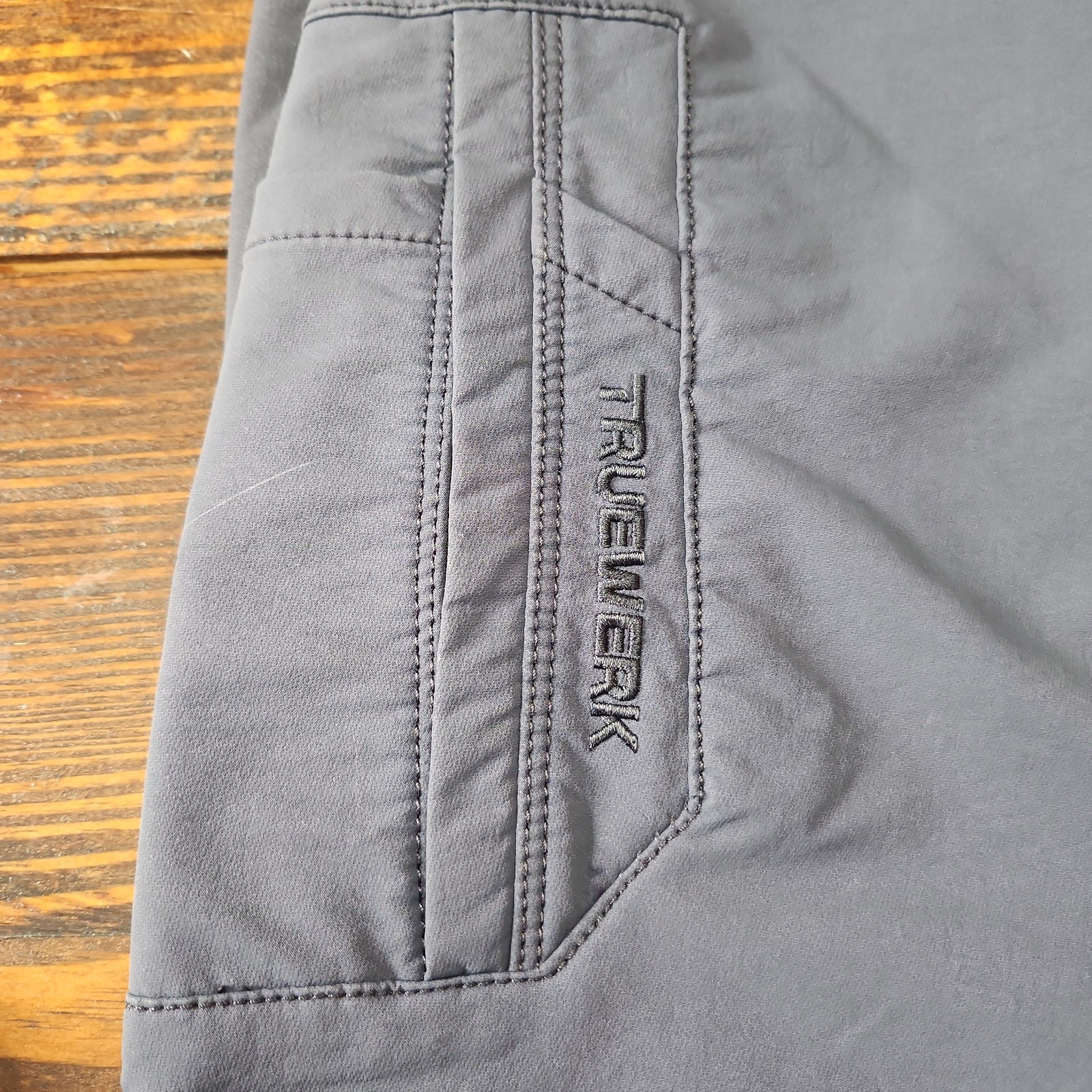 Truewerk T2 Werkpant Men’s 32×36 Blue gray Technical Work Utility Cargo Pants