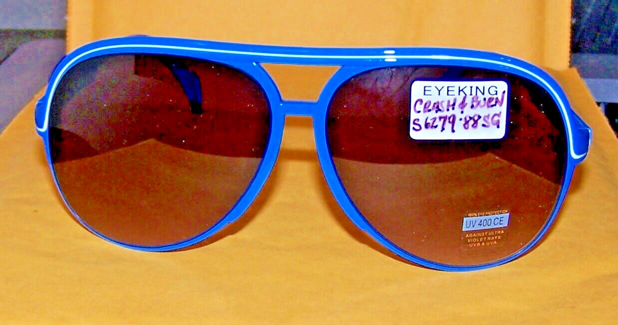 EYEKING CRASH &BURN Sunglasses S6279-88SG – PURPLE LENS -UV400:100% UV BLOCK NEW