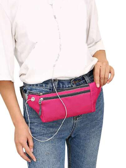 Waterproof Running Belt Fanny Pack Waist Pouch Outdoor Camping Hiking Travel Bag