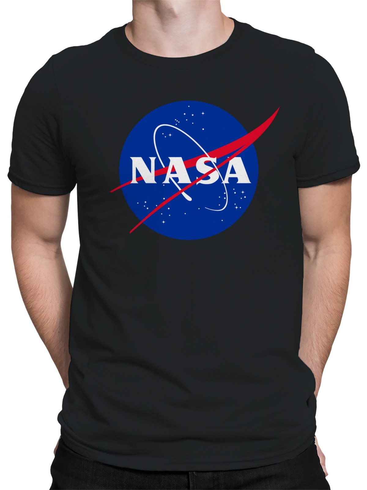 Officially Licensed NASA Classic Logo Men’s T-shirt