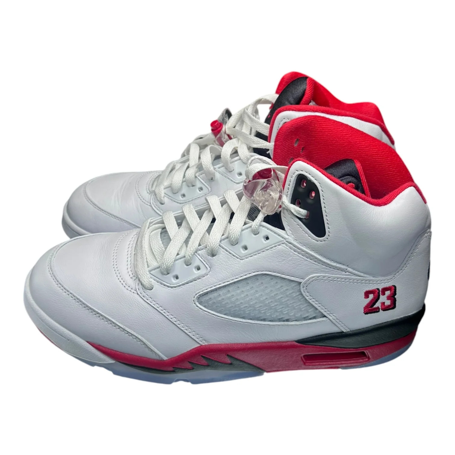 Jordan 5 Retro Fire Red Black Tongue (2025) Size 11 – Used/Worn