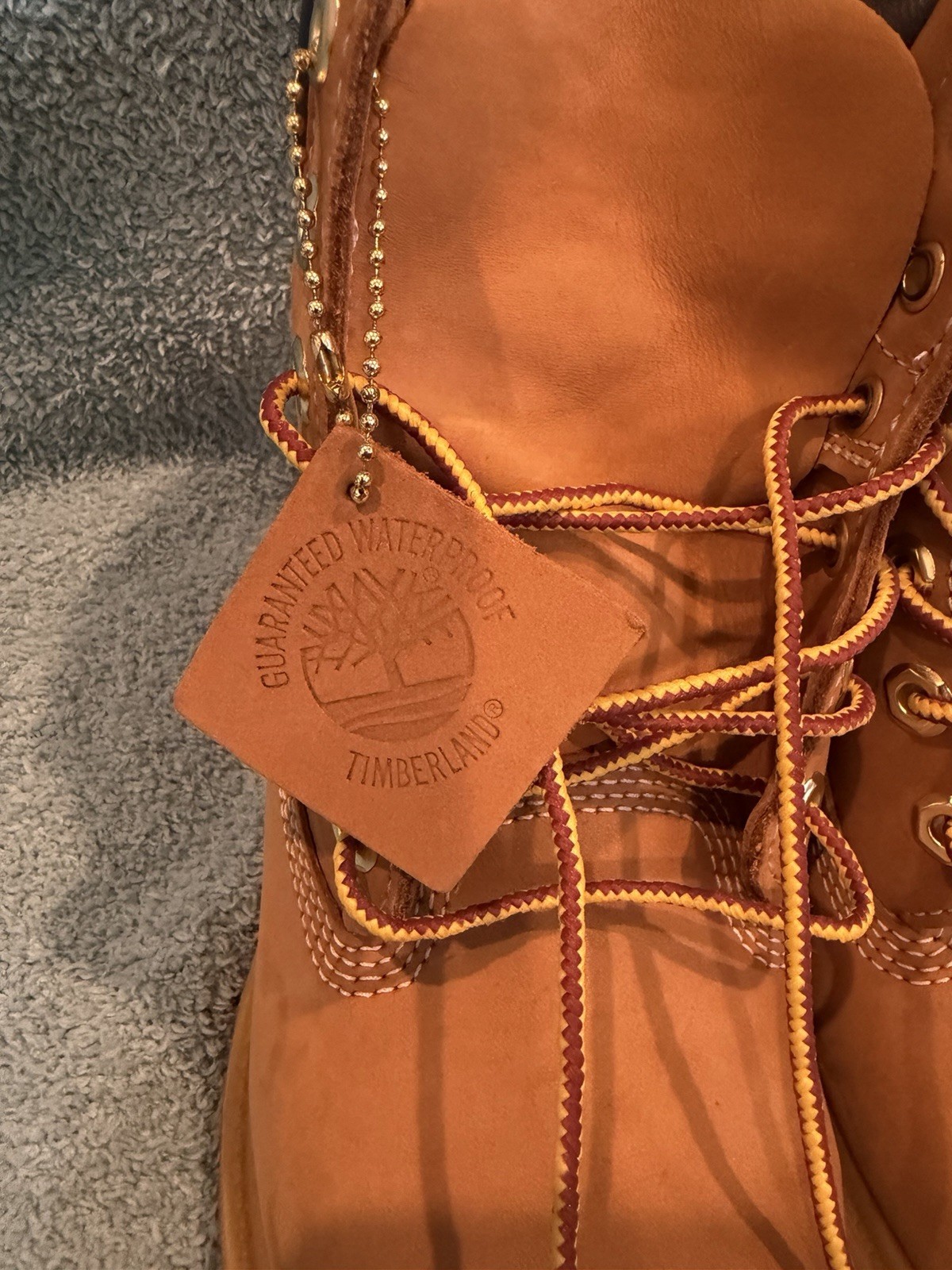 Timberland Premium 6-Inch Waterproof Boots NWOT Wheat Nubuck Women’s 8 M Classic