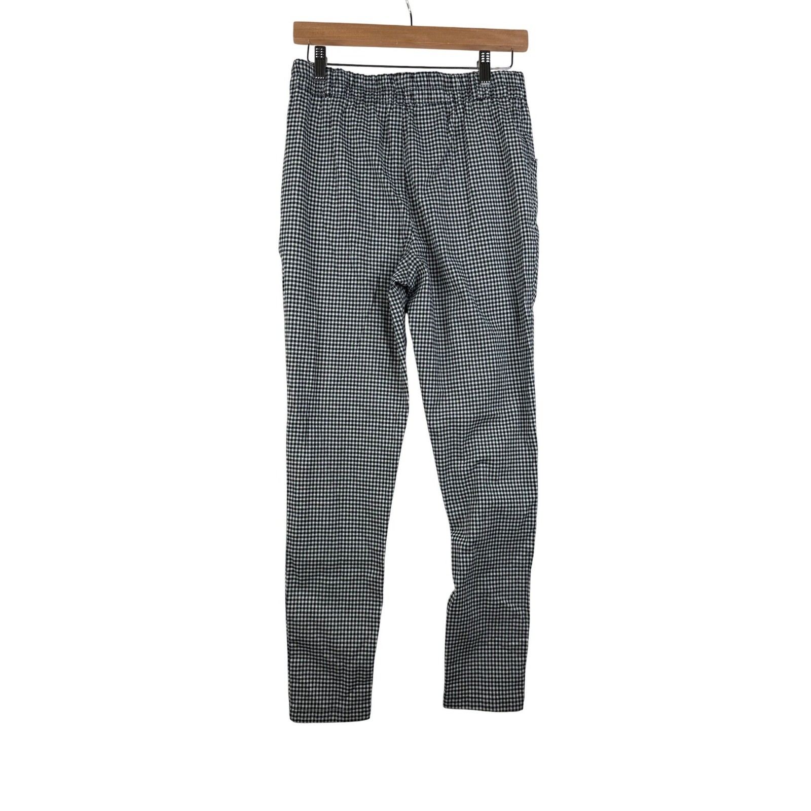 Urban Outfitters Checkered Elastic Waist Pants size Small Black/White