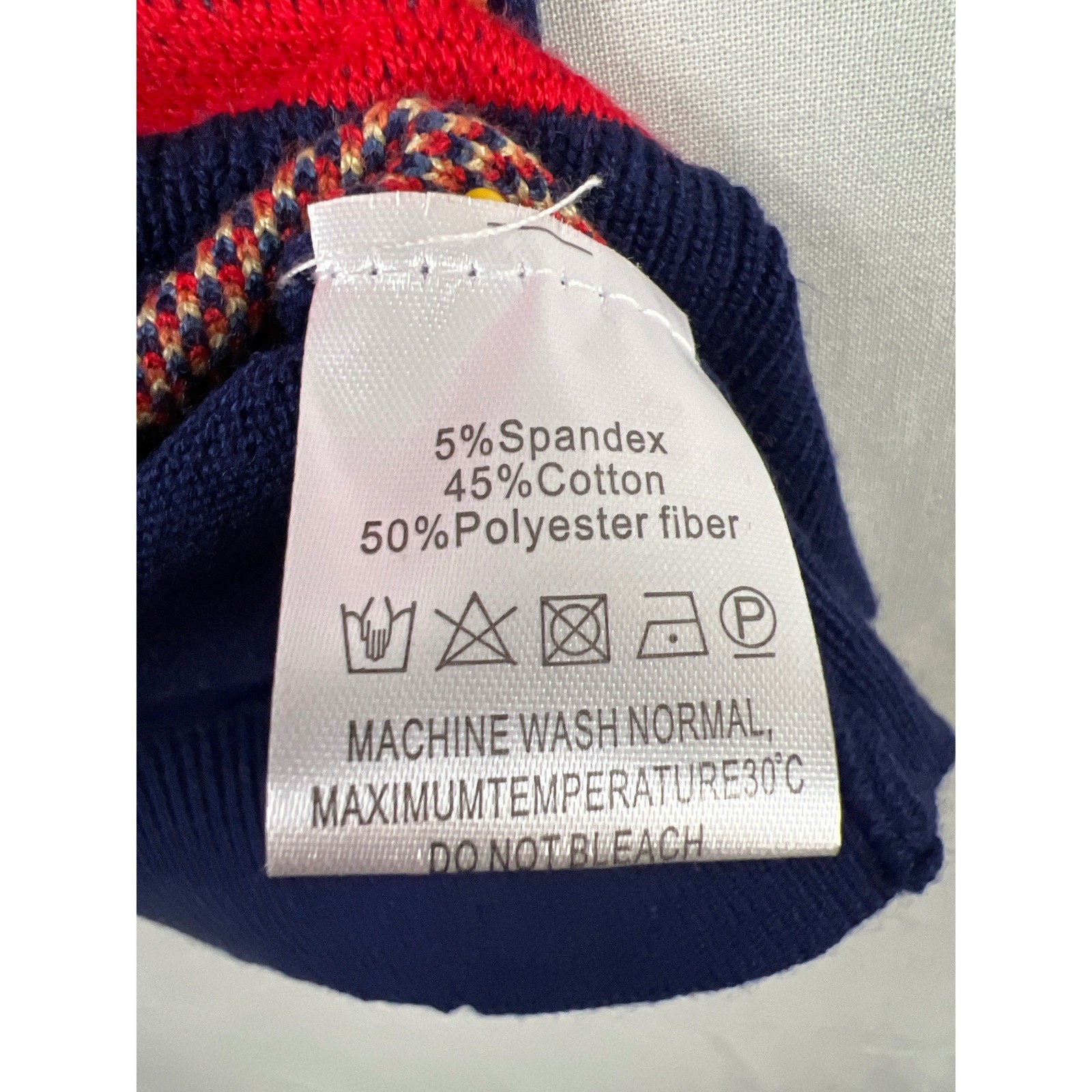 OXKNIT 1/4 Zip Sweater Men XLPullover Multicolor Abstract Swirl Short Sleeve