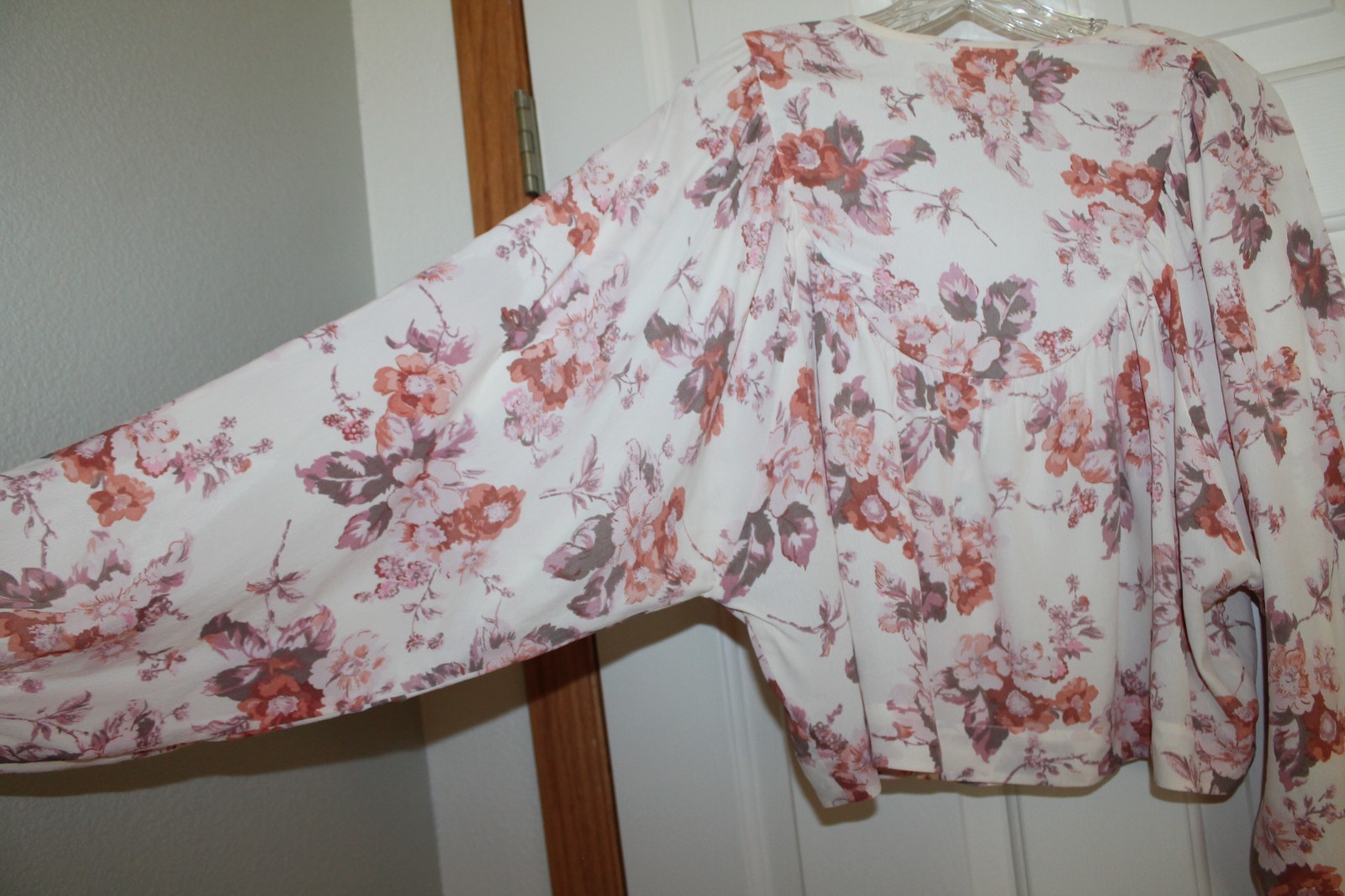 Christy Dawn Sophie Top NWT Cropped Floral Romantic Prairie Cottagecore Boho M/L