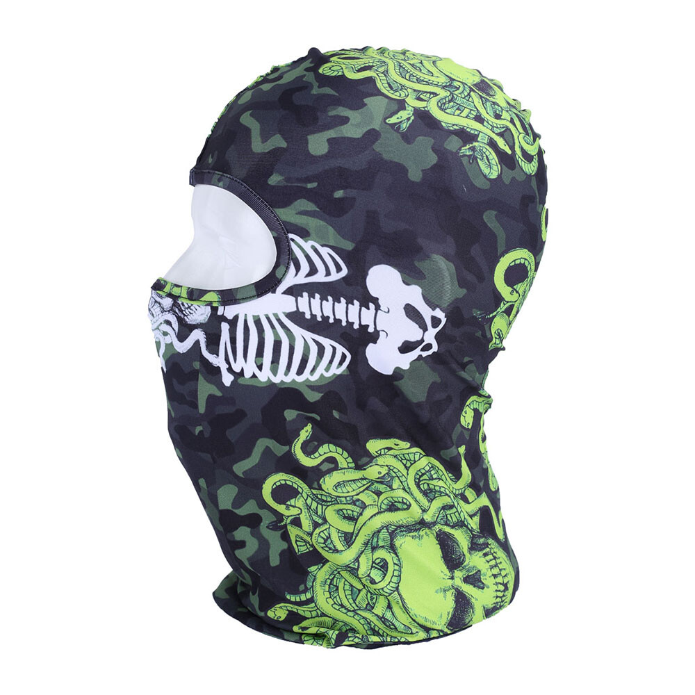Tactical Outdoor Balaclava Full Face Mask Sun UV Protection Hood for Men Women