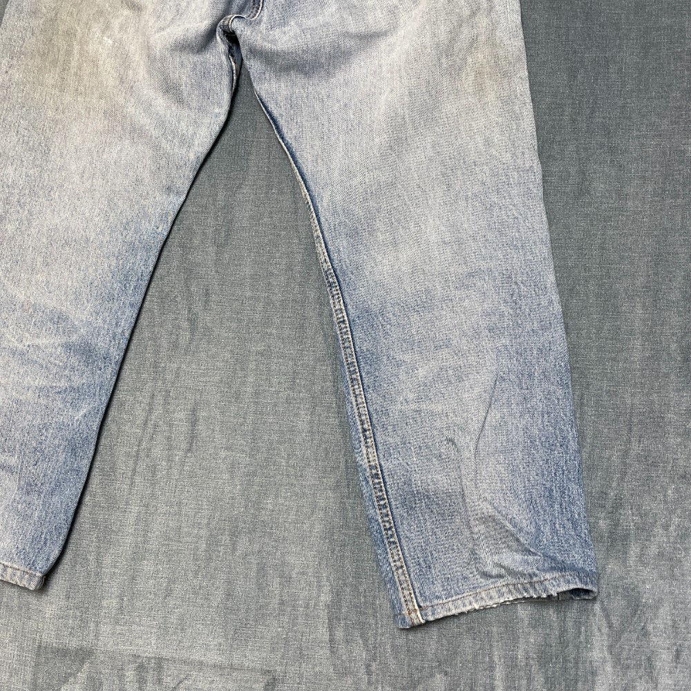 Levi’s Jeans Mens 34×29 Blue Denim Cotton Non Stretch 5 Pockets All Seasons