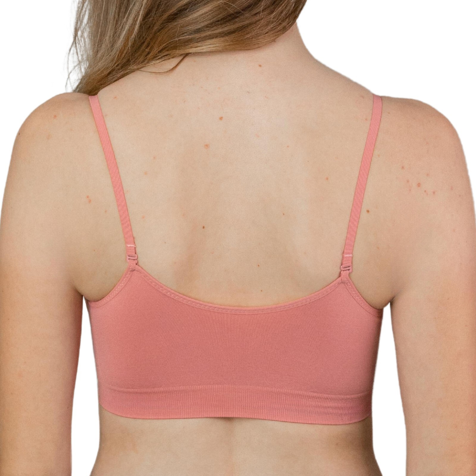 Women’s Seamless T-Shirt Bra Wireless Padded Bralette, No Underwire Everyday Bra