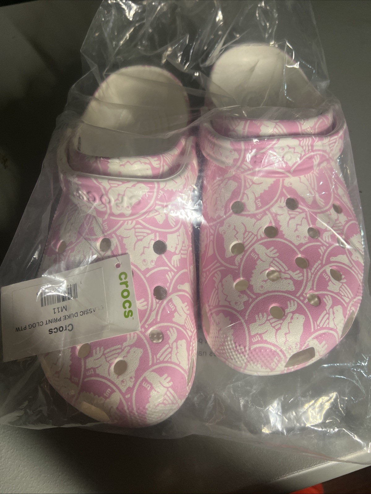 Croc Classic Duke Print M11 Size