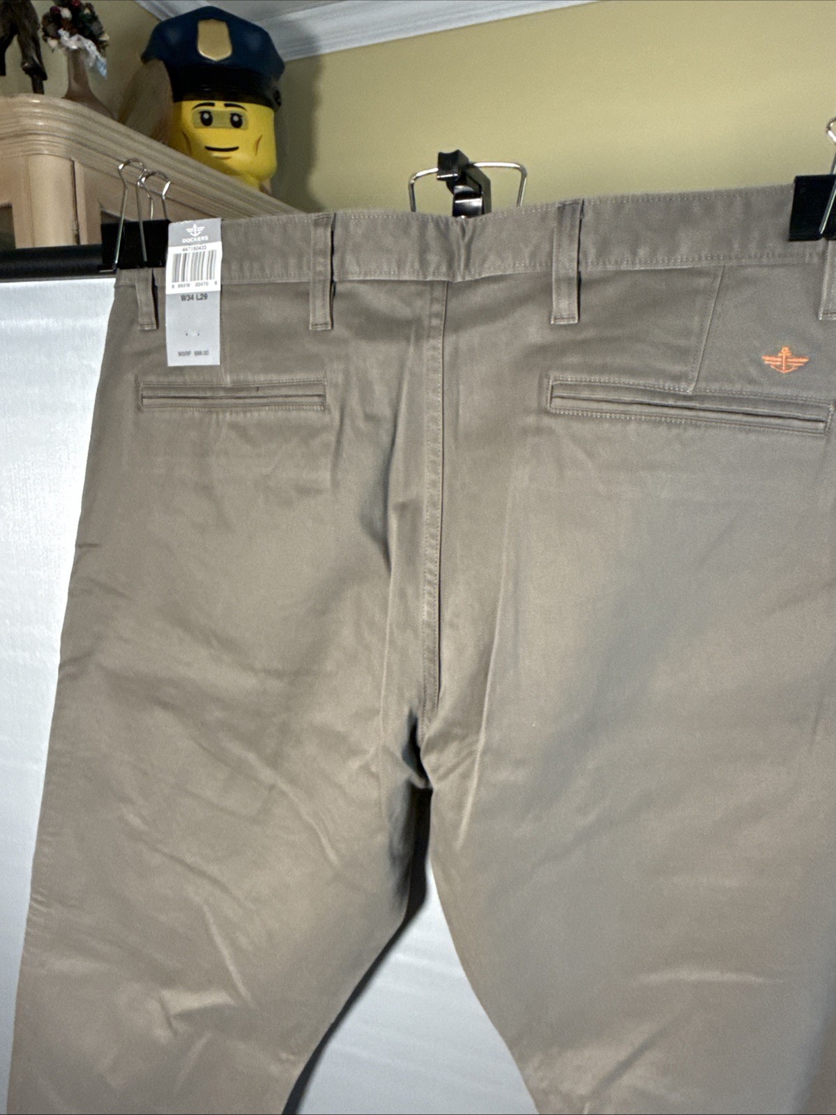 Dockers Alpha Collection The Original Khaki Slim Tapered Stretch Pants 34×29