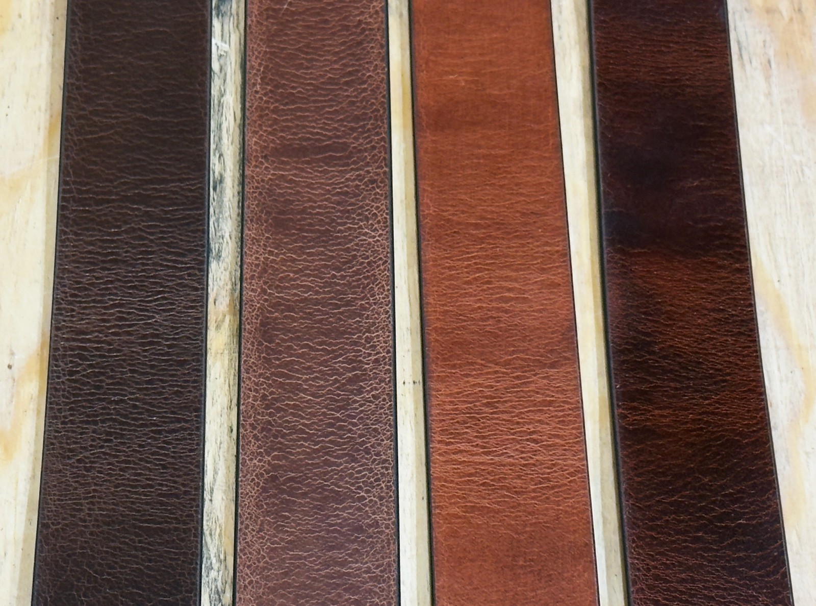 Men’s Full Grain Buffalo Leather Belt – Handmade USA, Casual Work, 1.5″ Wide