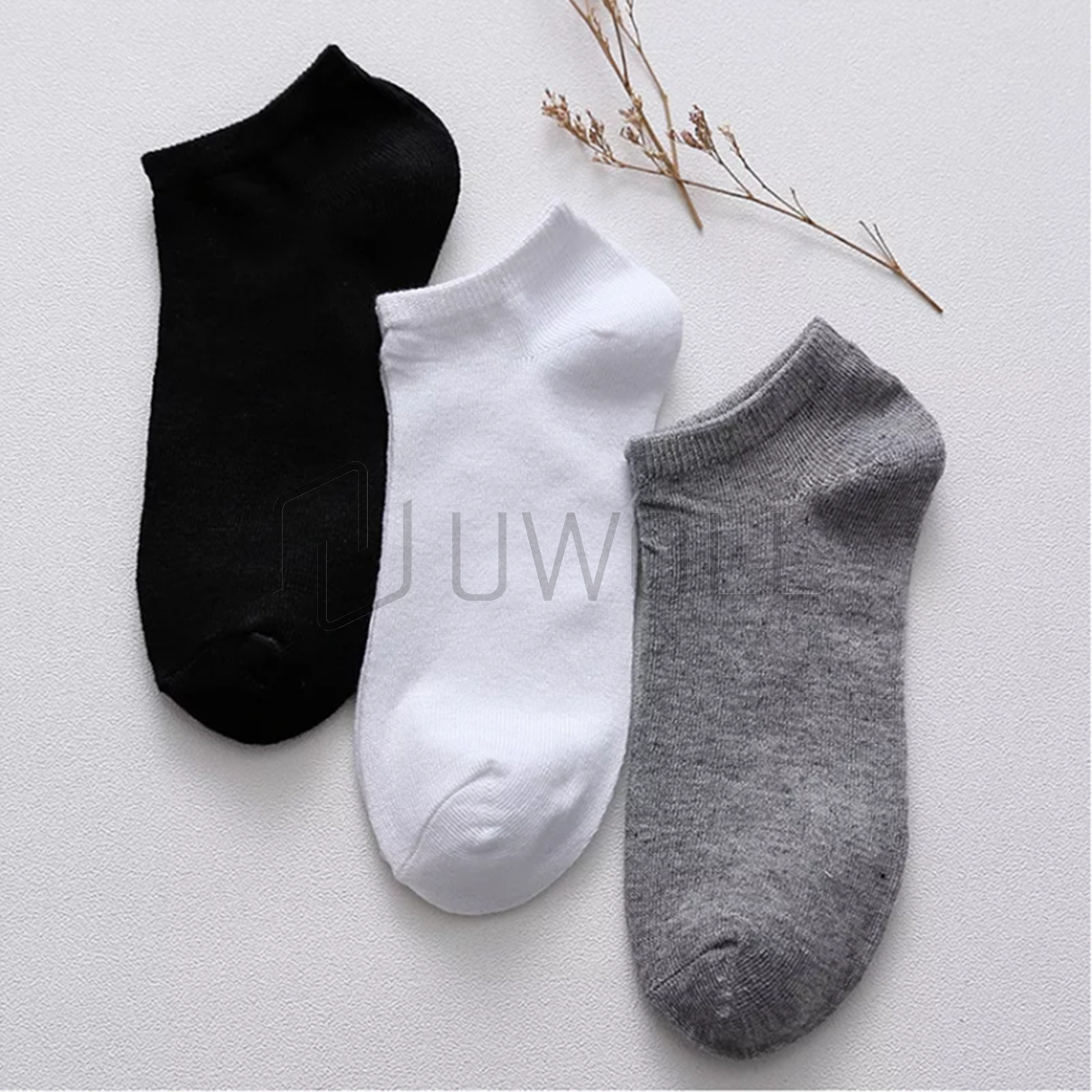 Ankle Socks Sport Cotton Crew Socks Low Cut Invisible for Men & Women
