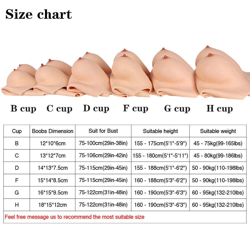 Silicone Crossdressers Breast Forms Chest Plates Drag Queen Mastectomy Enhancer
