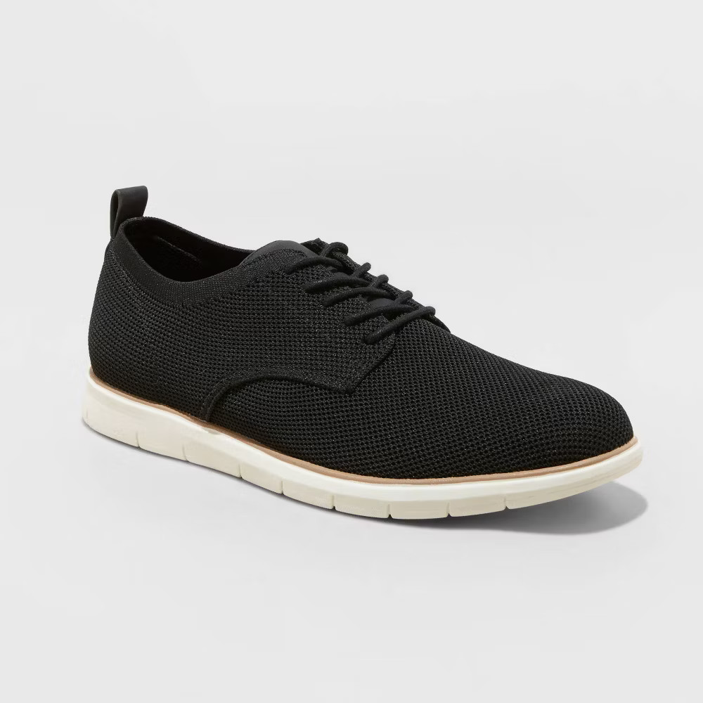 Goodfellow & Co Men’s Lace Up Casual Knit Dress Shoes Round Toe