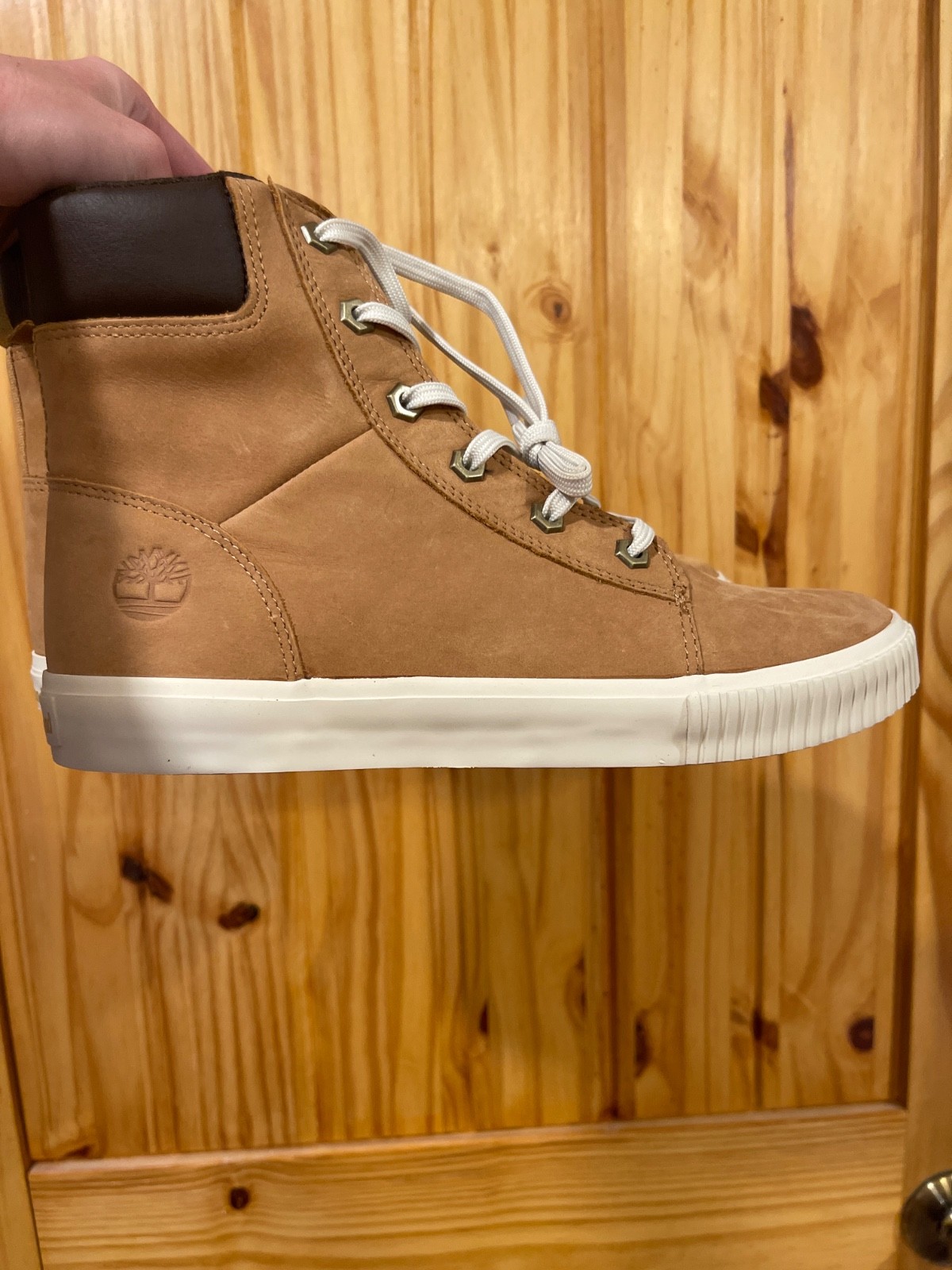Skyla Bay Wheat Nubuck comfortable tan timberland boots women 9.5
