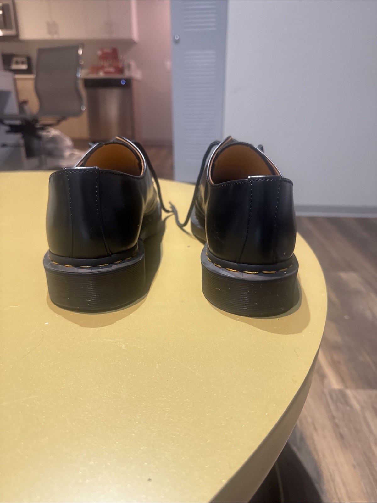 Dr. Martens Men’s Black 1461 Low Cut Leather Shoes Size 9 US AW501