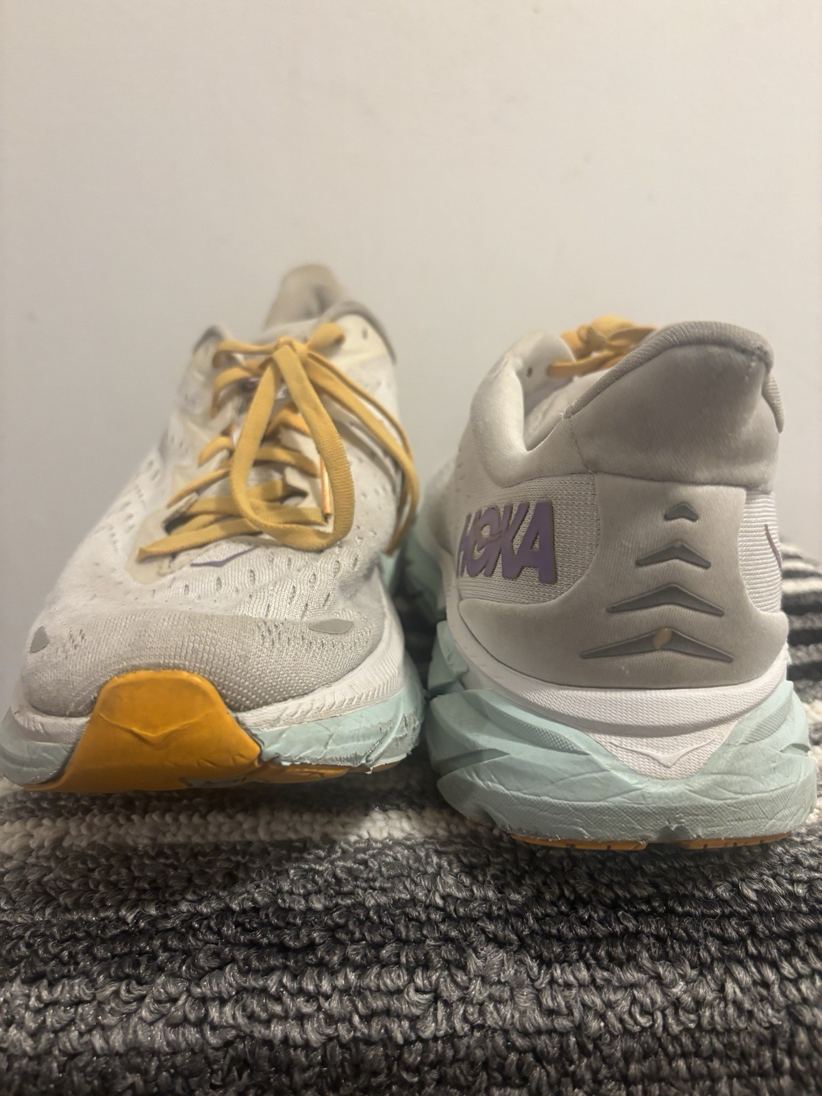 Size 11B – Hoka One One HOKA Clifton 8 Blanc De Blanc W 1119394 BDBW FE1221J