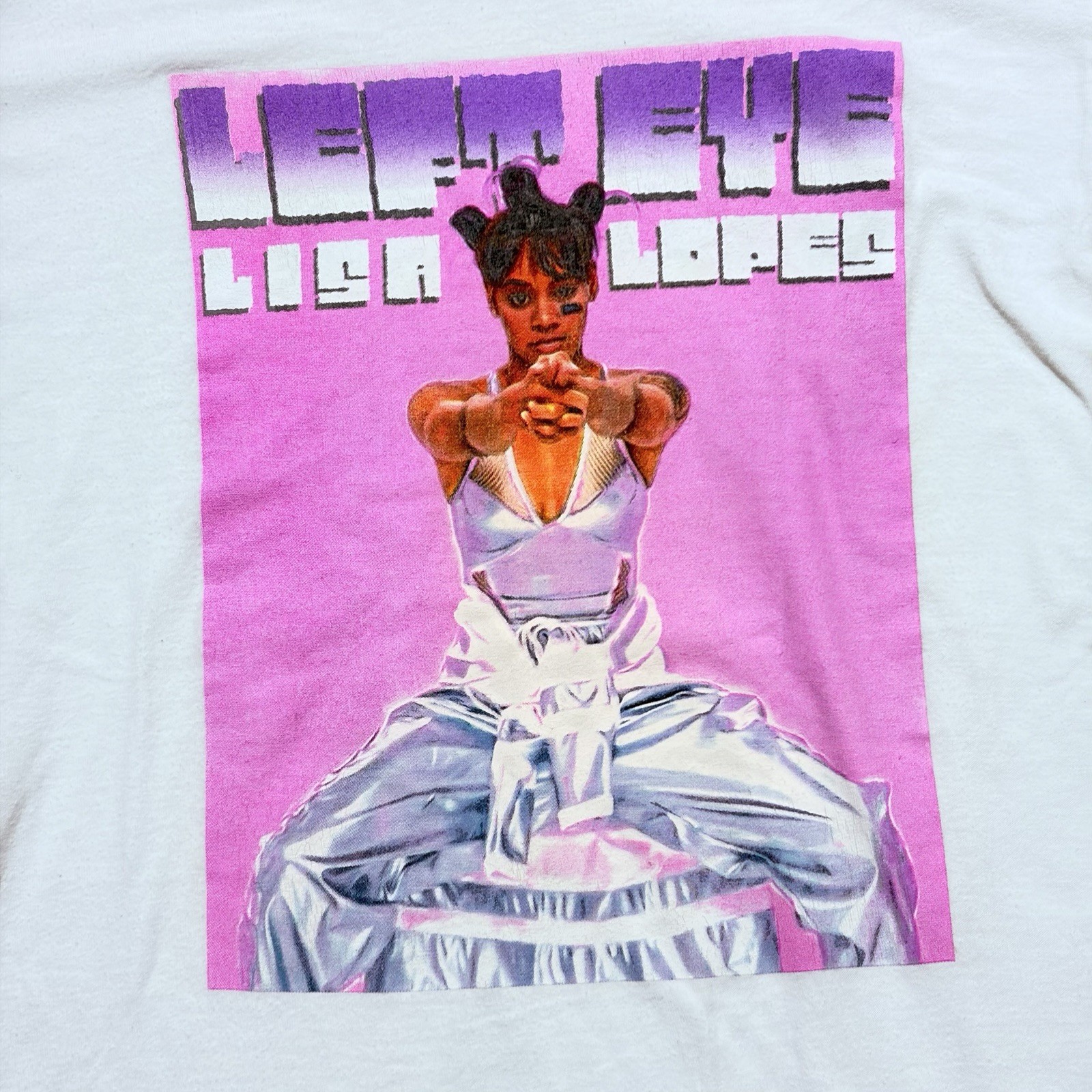 Vtg 90s Lisa Lopes TLC Cross Colours T Shirt