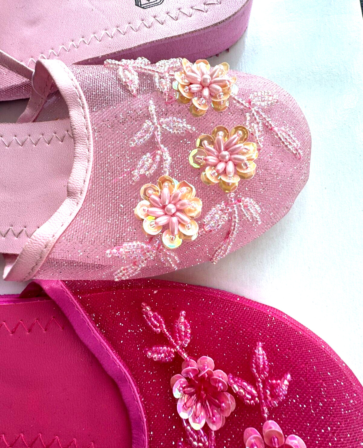 Chinese Mesh Slippers Sandals Fits Women Teens Girls Various Colors Sizes