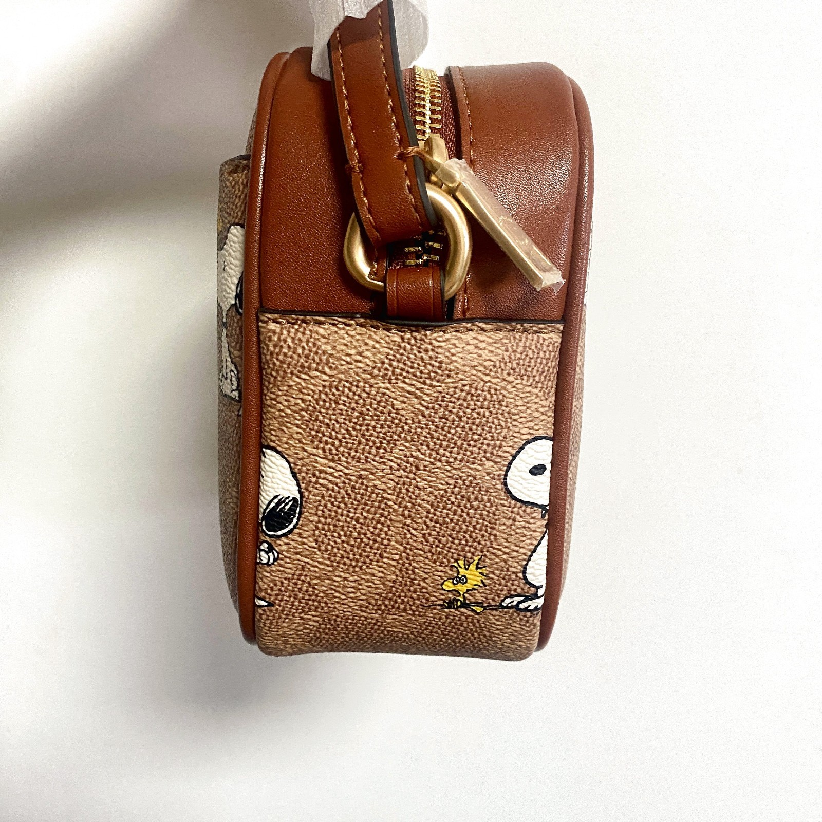 Coach X Peanuts Jamie Camera Bag In Signature Canvas With Snoopy Print CBM27 NEW