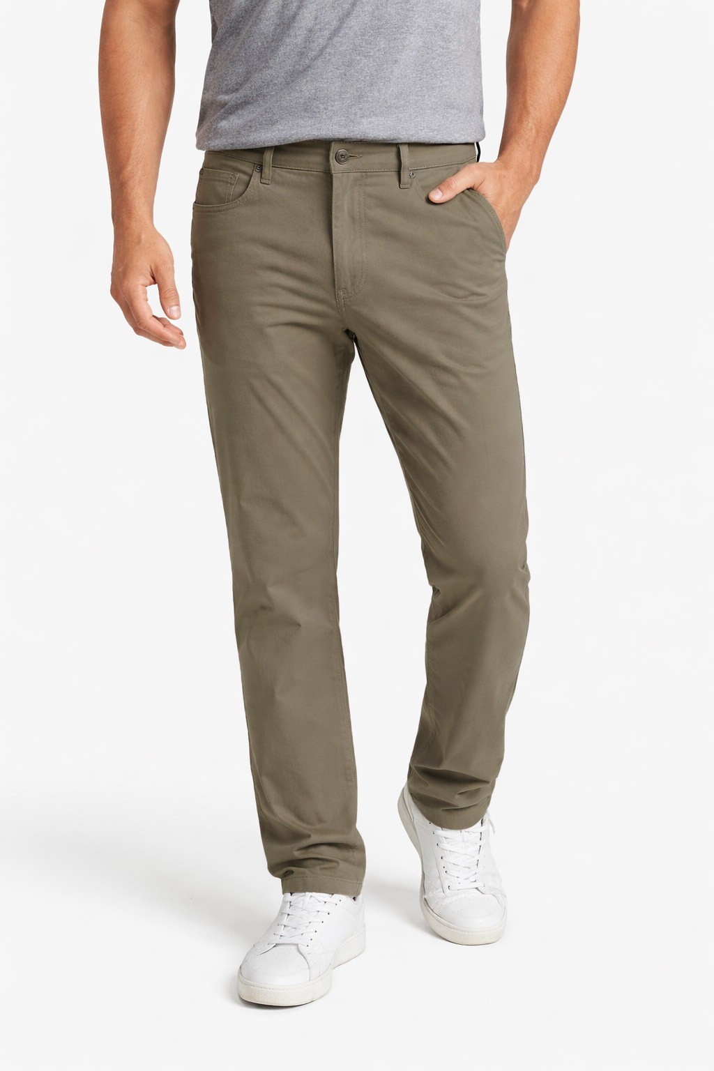 Weatherproof Vintage Comfort Stretch Pants, Men’s Tapered, 5 Pocket Design