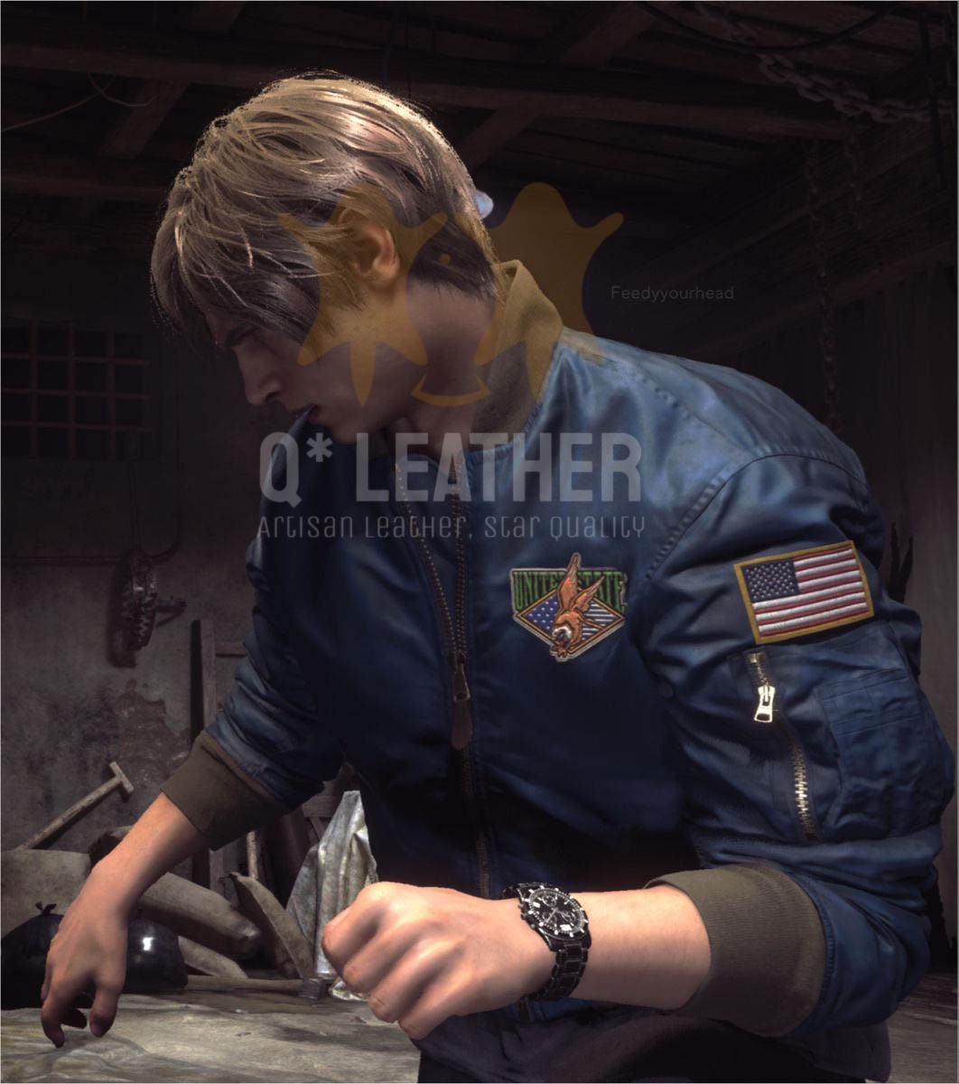 Halloween Leon Scott Kennedy Resident Evil 4 Costume And Cosplay Jacket Gift