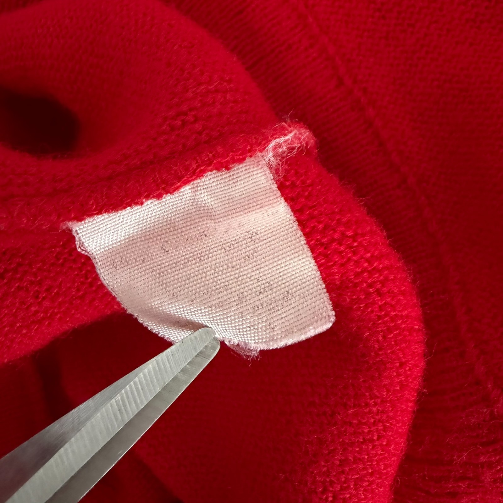 Vintage 80s IZOD Lacoste V Neck Sweater Men’s Large Red USA Orlon Acrylic Preppy