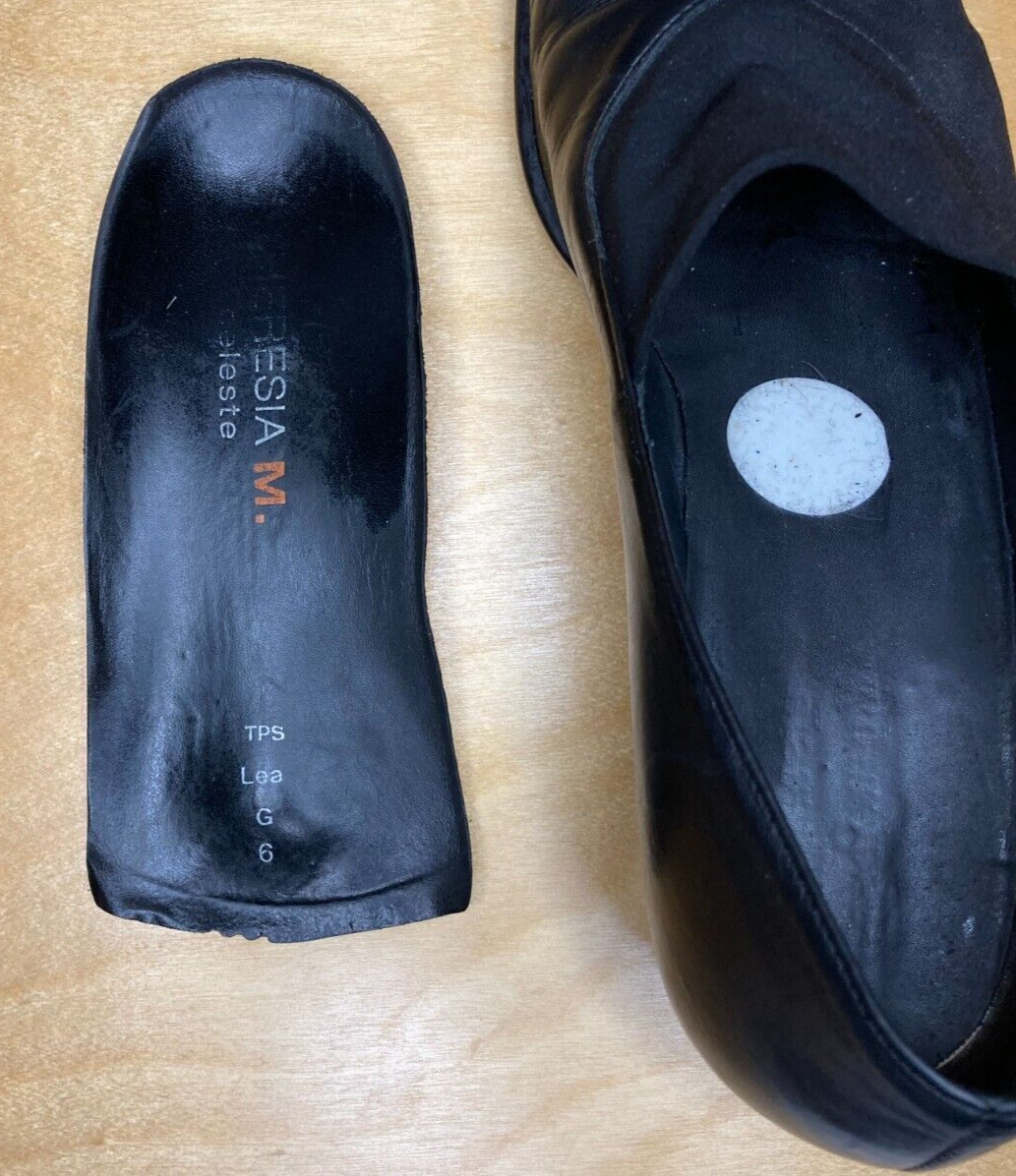 Theresia M Celeste Leather Black Dress Shoes Women’s US Size 8 LKN