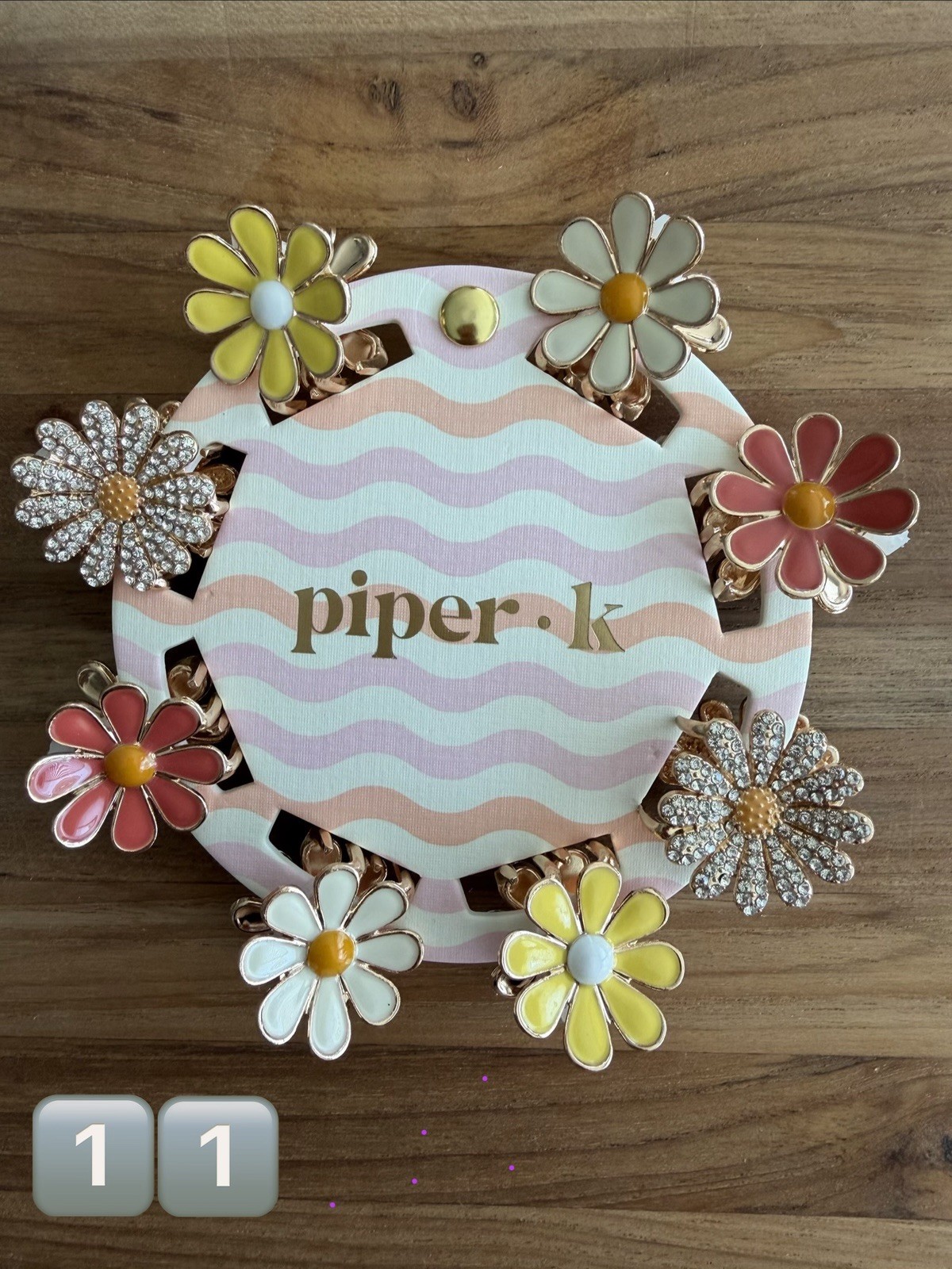 Piper K Gold Metal Hair Clip NEW – YOUR CHOICE – HUGE LOT