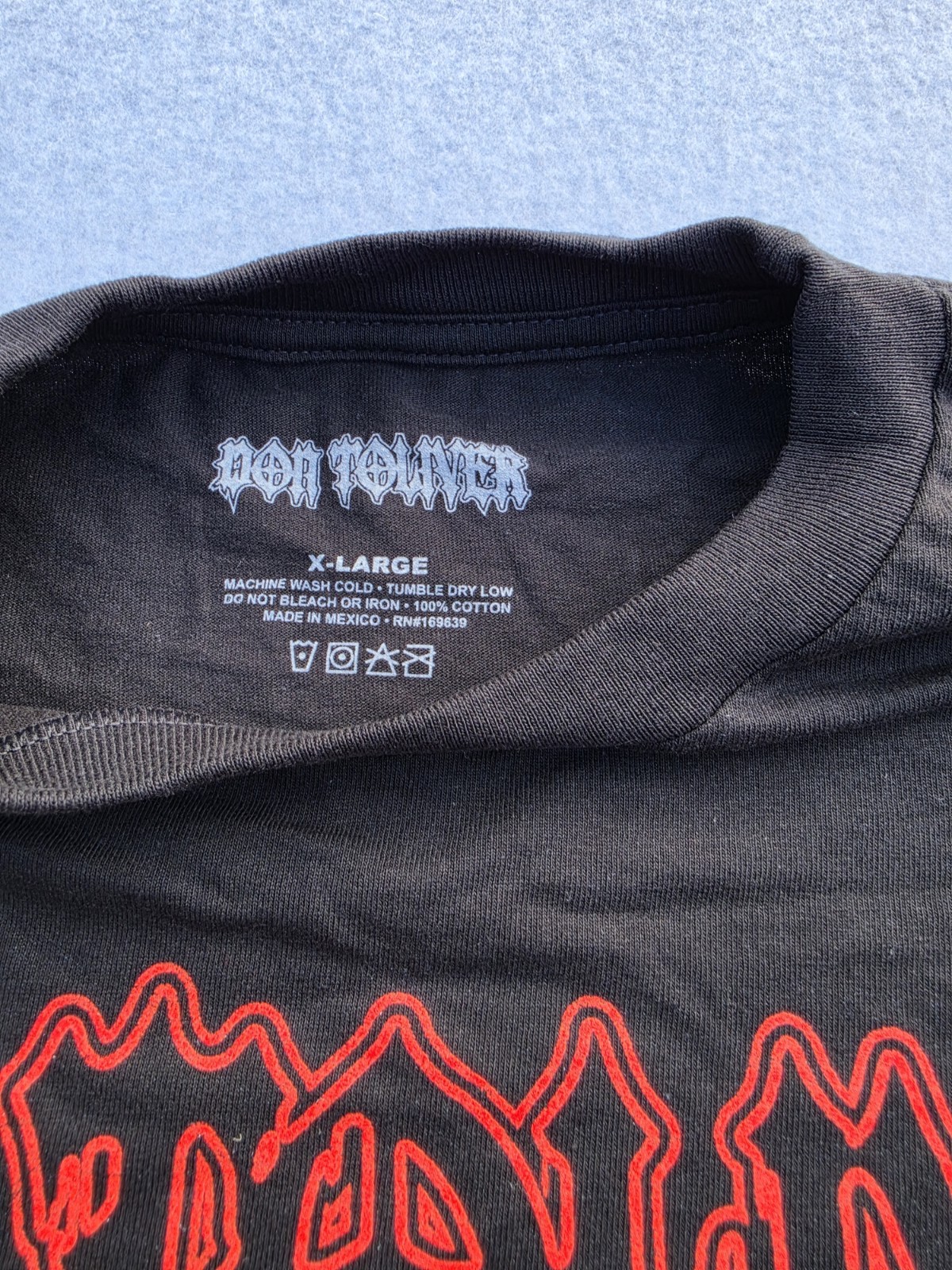 Don Toliver “Psycho Tour” Graphic T Shirt Size X-Large Black NWOT