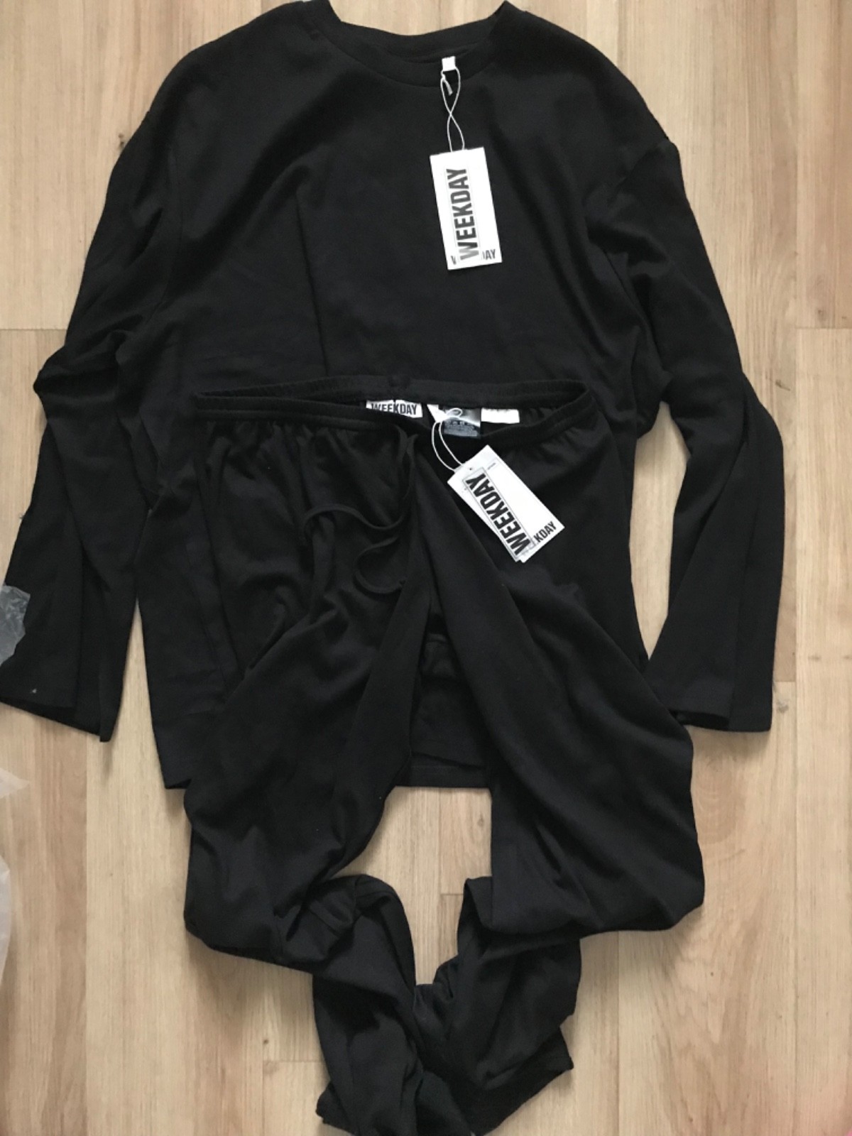 Weekday Co-ord Lounge Set, Trousers and Top, NEW, Small