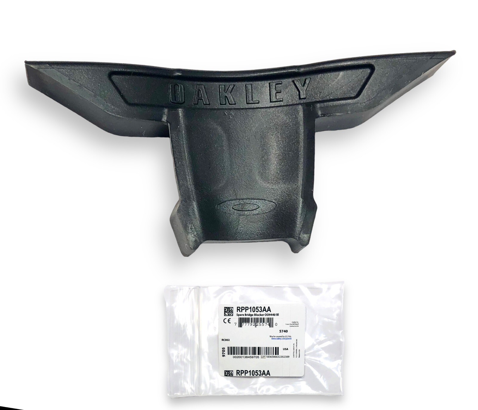 Oakley Clifden OO9440 Black Replacement Protective Side Shields & Bridge Blocker