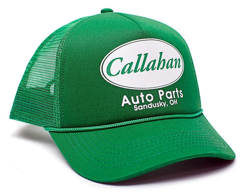 Callahan Auto Parts Custom Green Sandusky Ohio Adult Curved Hat Cap