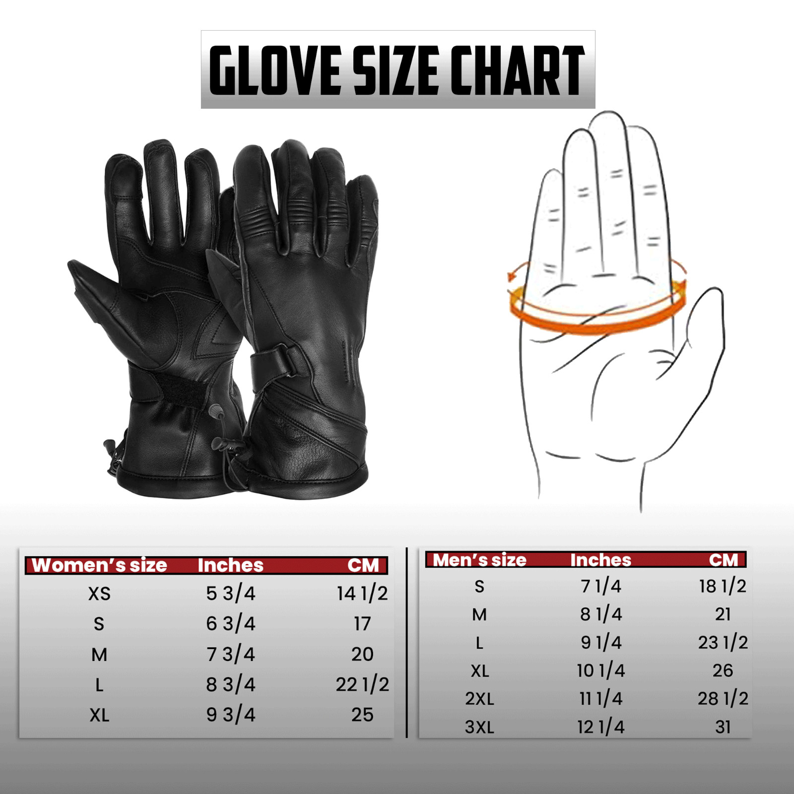 Hugger Waterproof Gauntlet Premium Deerskin Glove