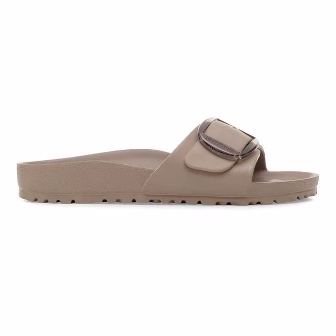 Birkenstock Womens Madrid Big Buckle EVA Sandals 1030479 – Grey Taupe