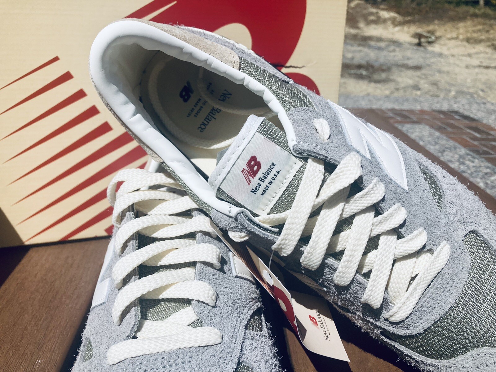 New Balance 990v1 x Teddy Santis Made In USA Mens Size 12 (M990TA1) “Marblehead”