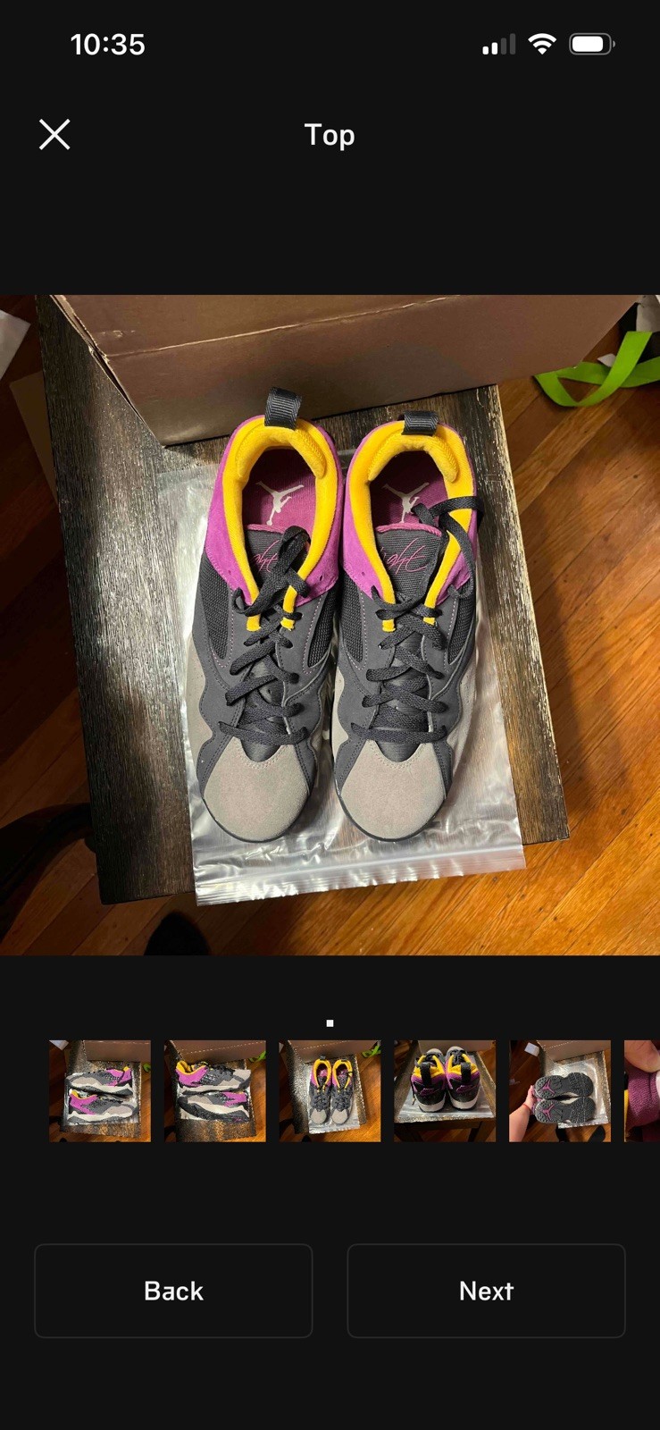 Air Jordan MVP 92 Oil Grey Cave Stone Dark Sulfur Shoes Men’s size 11.5 11.5m