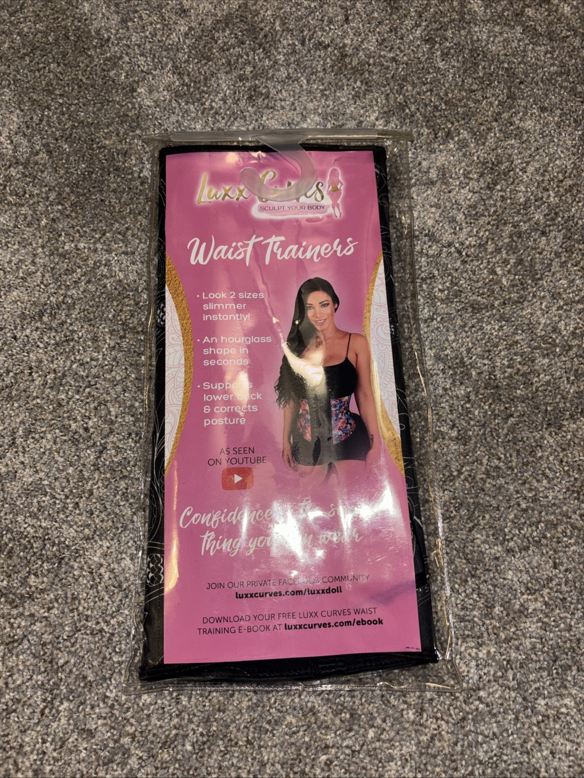 LUXX CURVES WAIST TRAINER 3XL New In Package