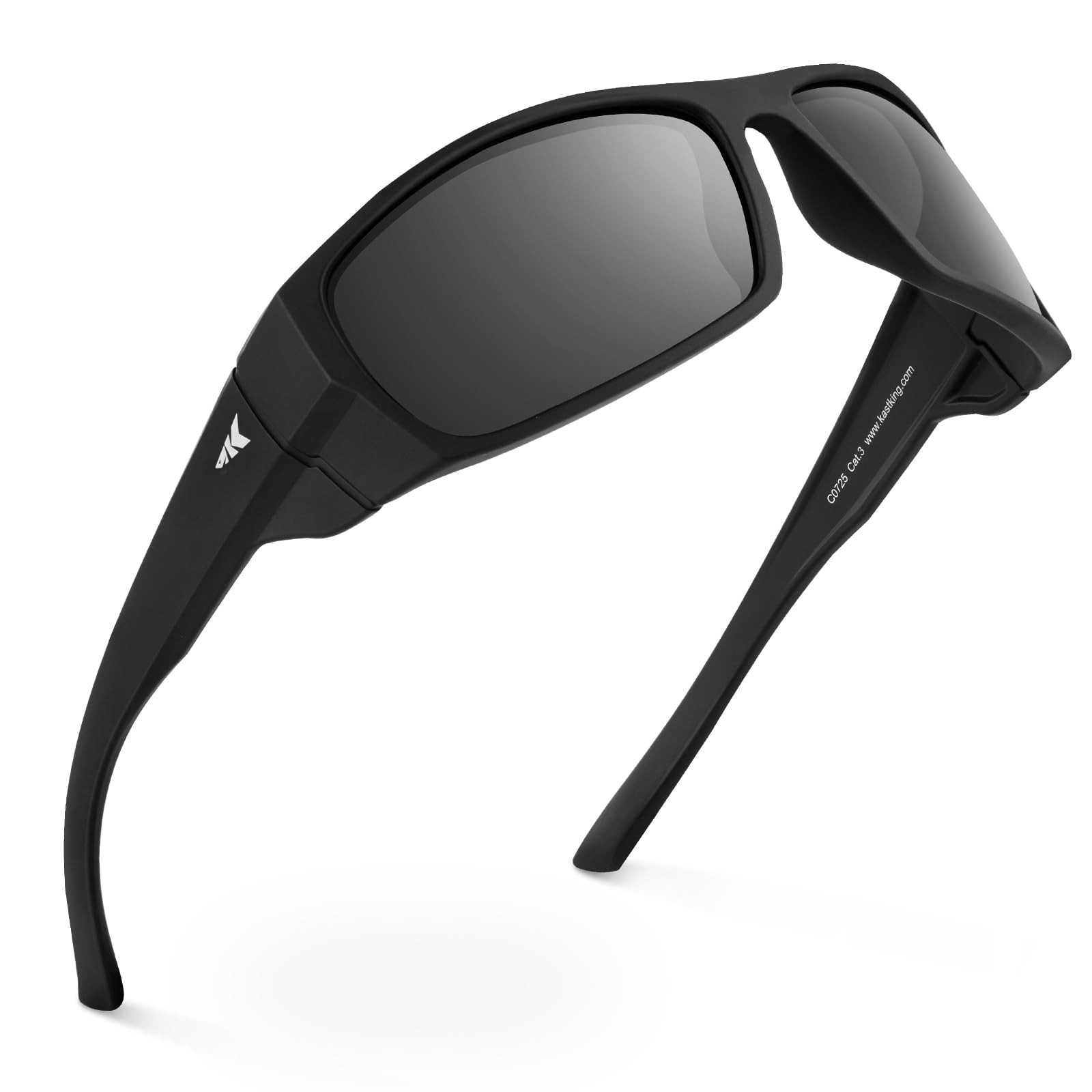 Polarized Sport Fishing Sunglasses, UV 400 Protection, Wrap Design, PuriVex Lens