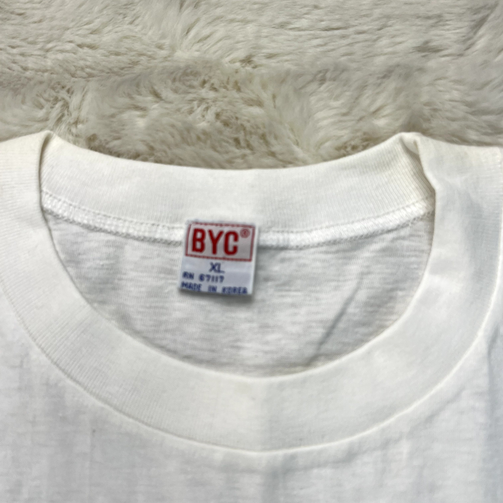 Vintage J. Screen Printers 1992 Mens XL White Venice Malibu California T-Shirt