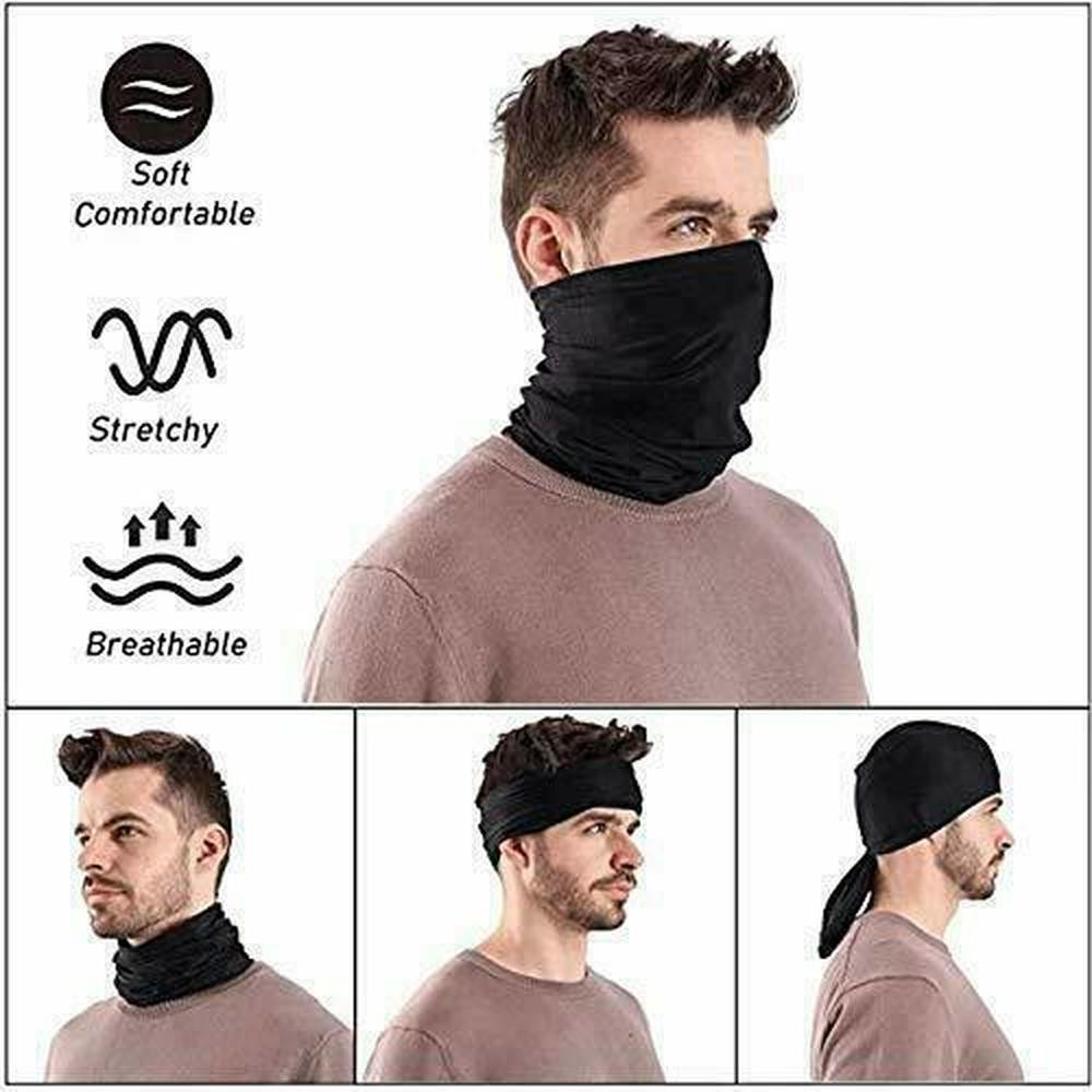 UV Protection Cooling Face Mask Cover Sports Bandana Balaclava Neck Gaiter Scarf
