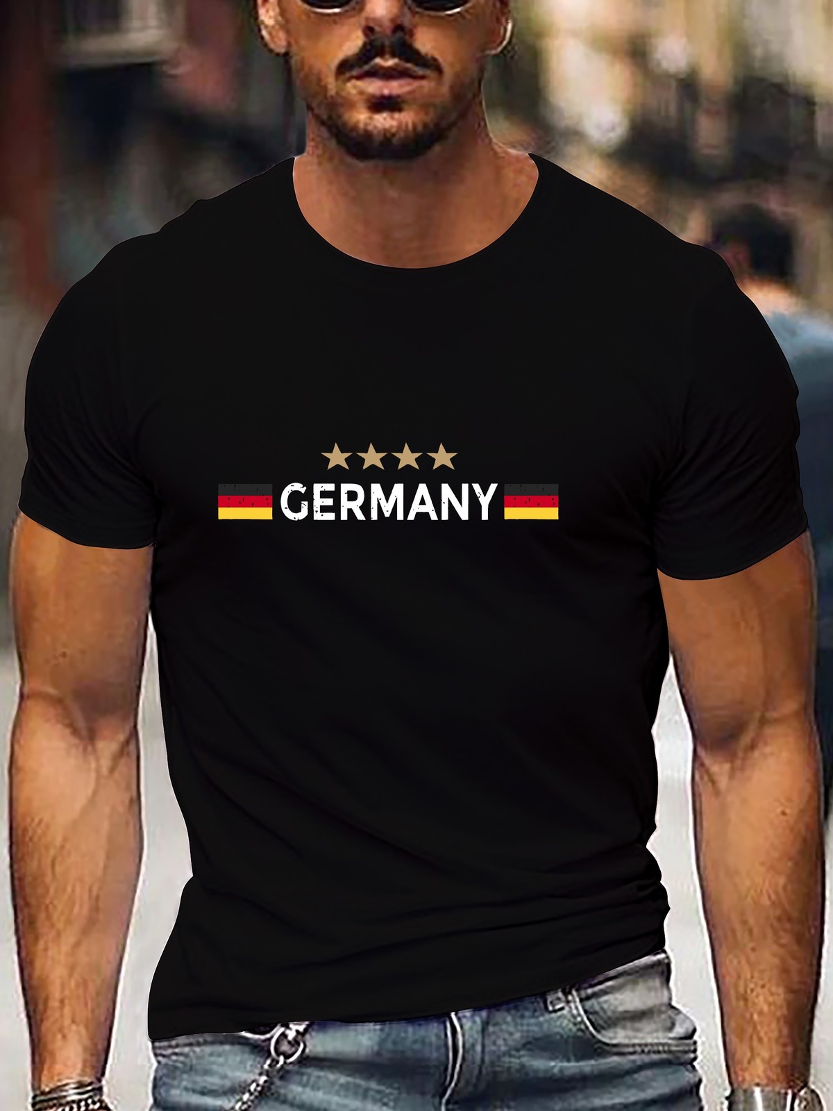 Germany Flag T-Shirt Men’s Patriotic Graphic Tee German Pride Shirt