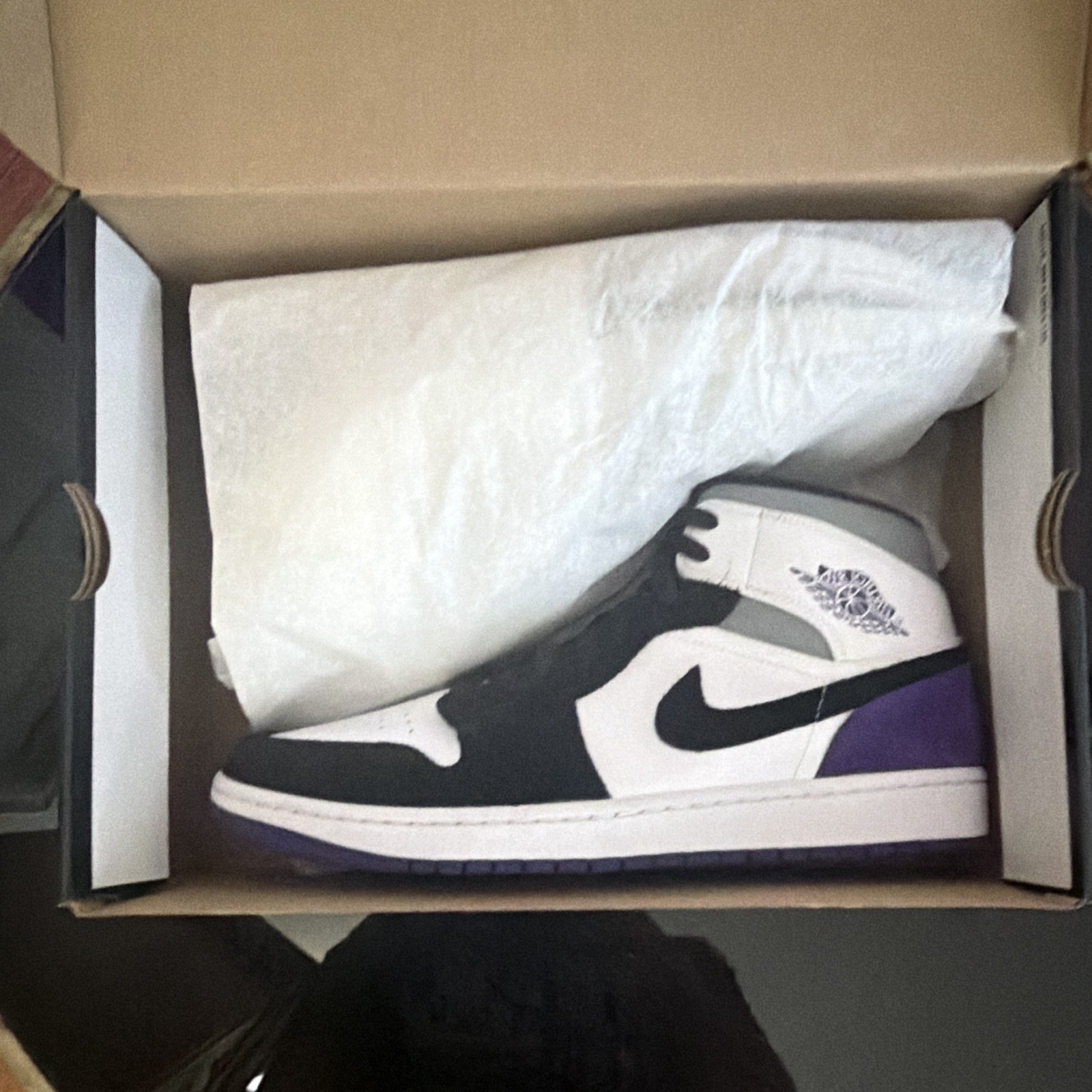 Jordan Air Jordan 1 Mid SE Varsity Purple 852542-105