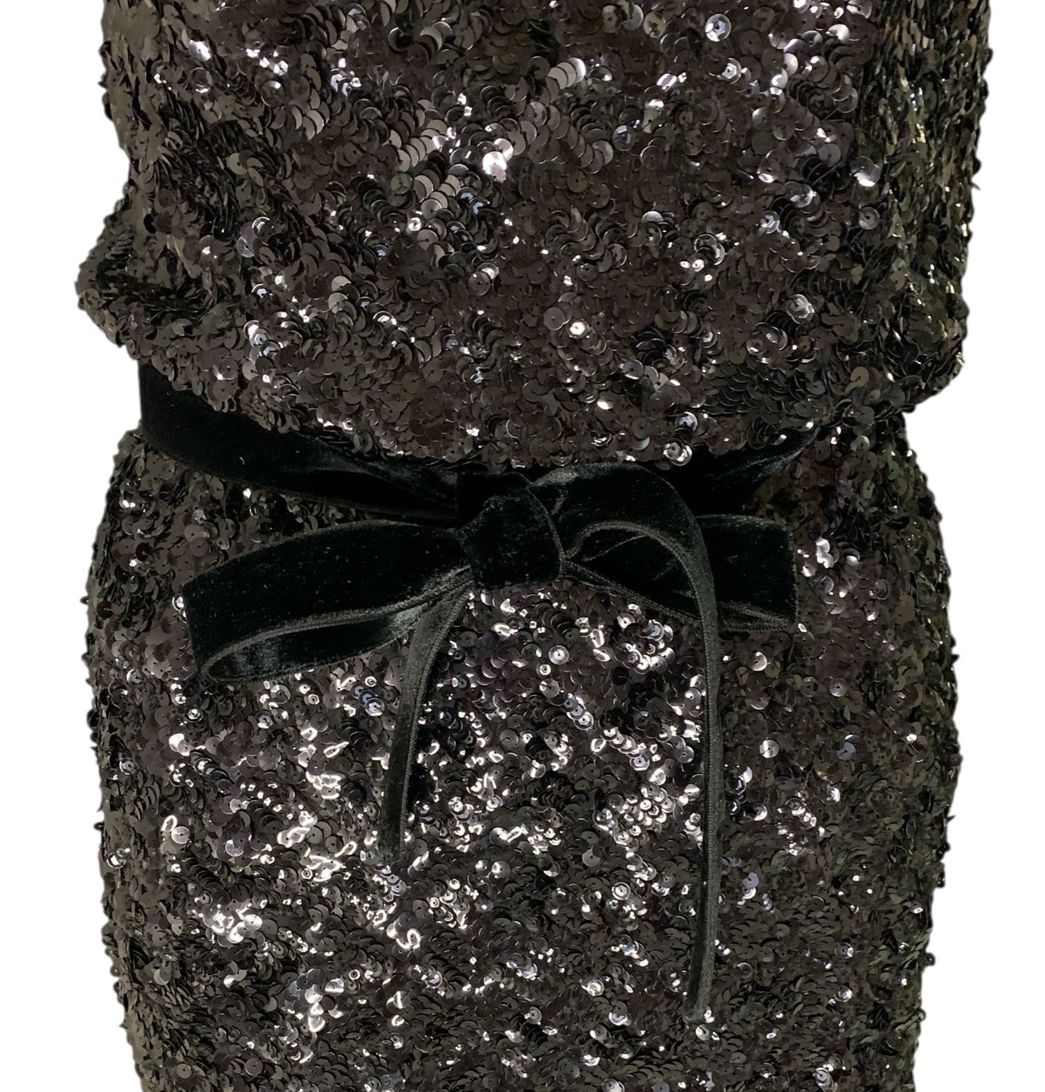 BRANELL Vintage 50s/60s Women’s Sleeveless Sequined Sheath Cocktail Dress – Sz S