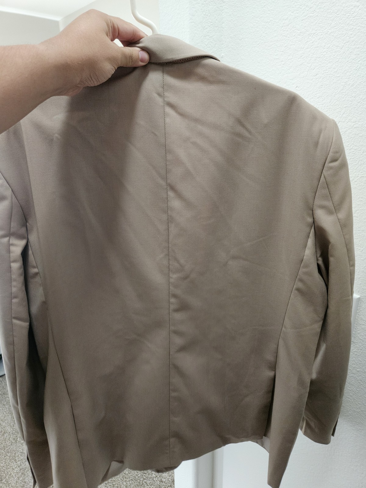 XL Champagne Color Blazer Men’s
