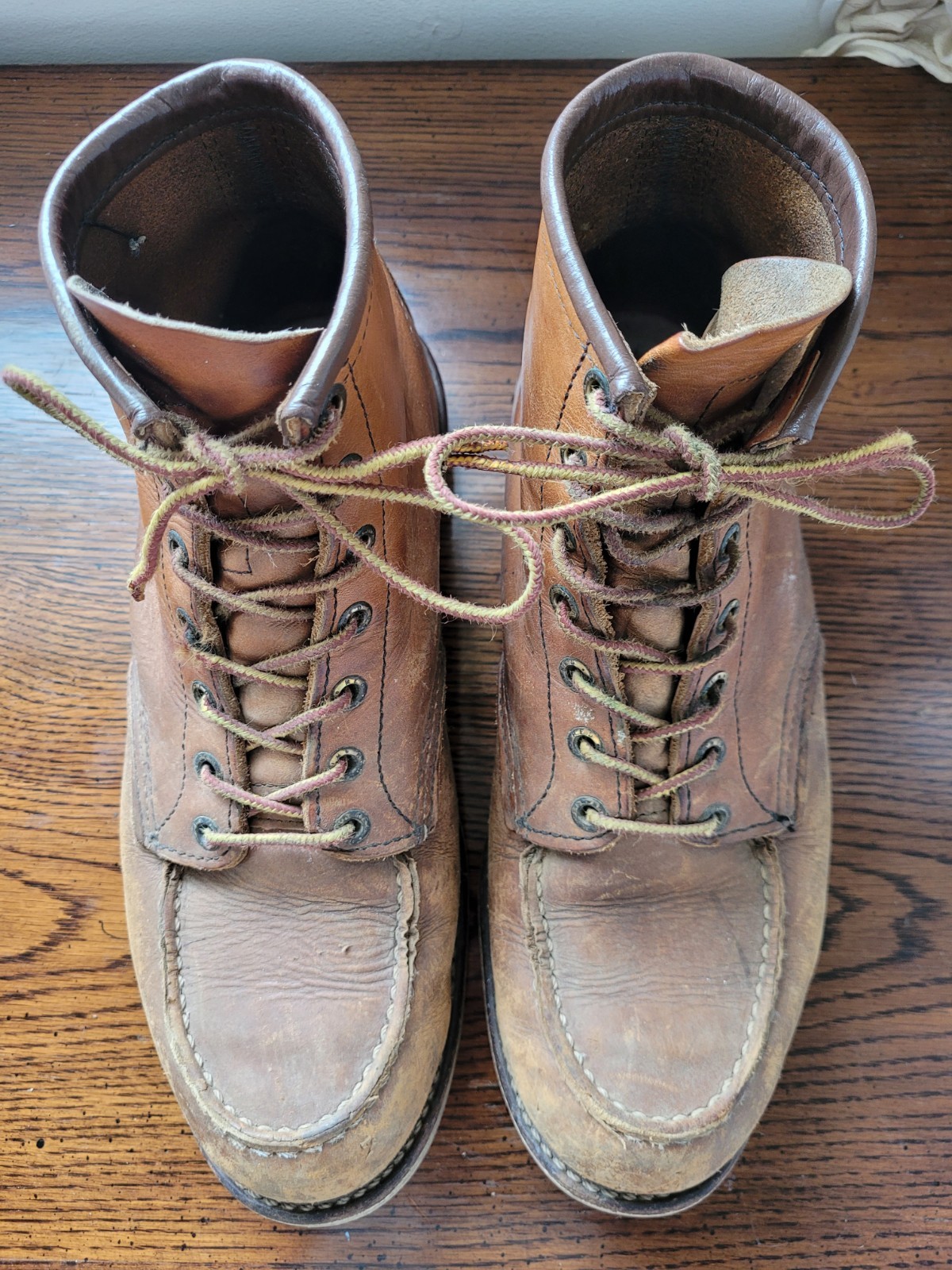 Red Wing Moc Toe size 9