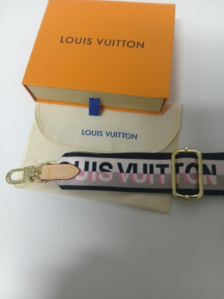 Louis Vuitton Speedy Bandouliere Adjustable Shoulder Strap Jacquard with Box