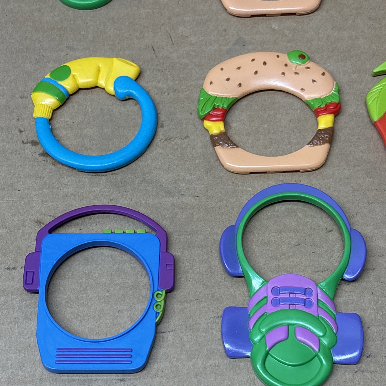 Vintage 1987 Mattel COOL SHADES Kids Plastic Sunglasses