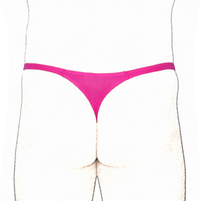K4032 K403 String Thong Contoured Pouch Silky Soft Grape Smugglers Underwear
